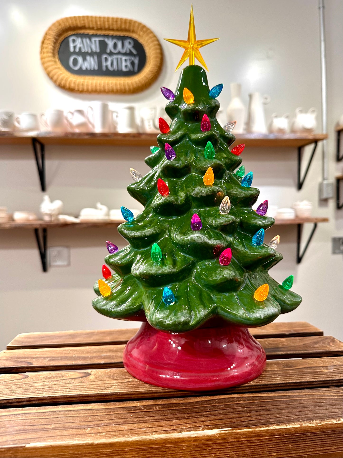 Christmas Tree Painting Party