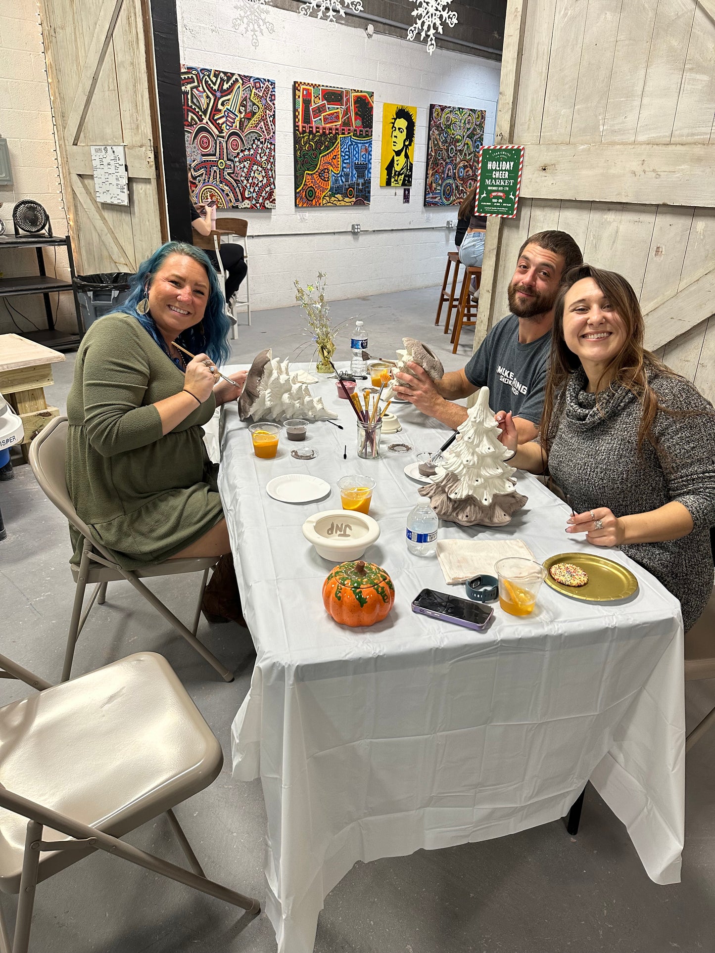 Christmas Tree Painting Party