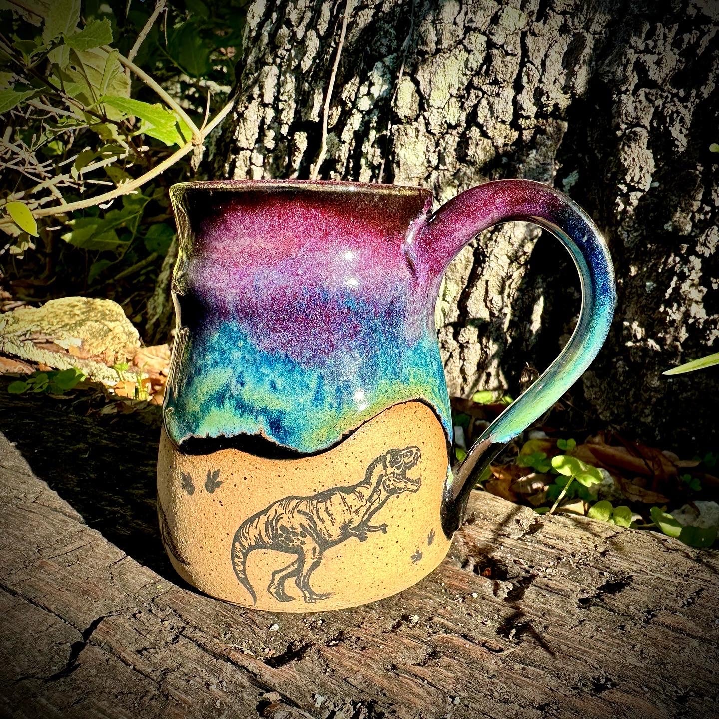 Galaxy Dino Mug - Pre Order