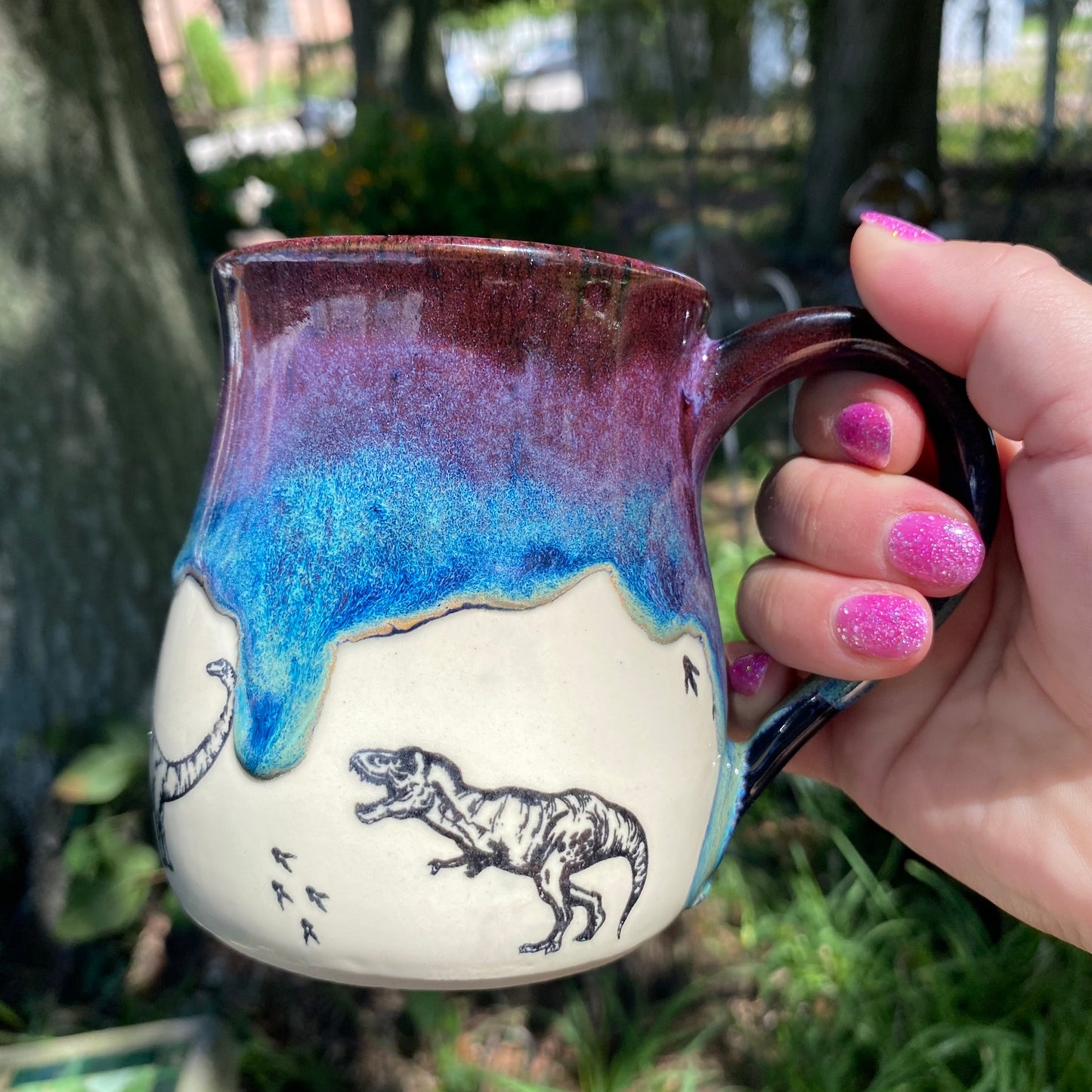 Galaxy Dino Mug - Pre Order