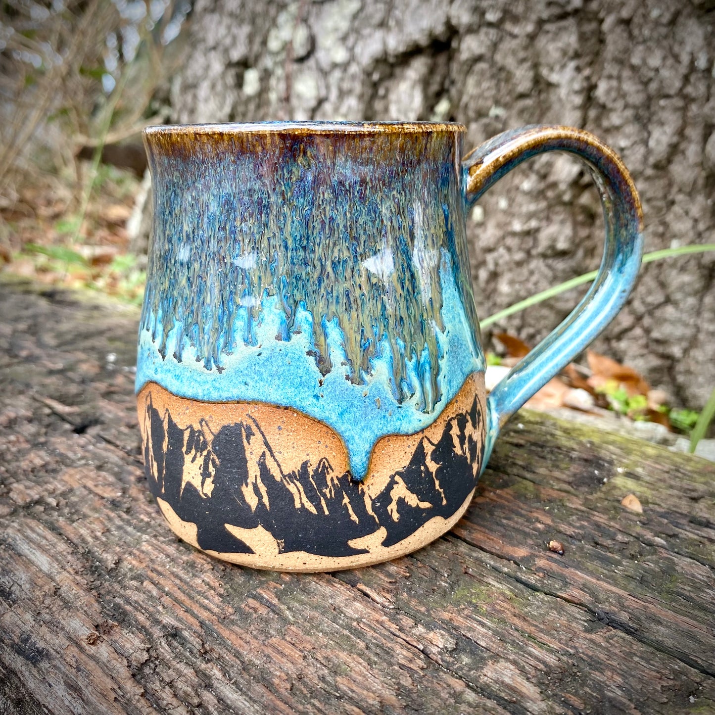 Ancient Turquoise Mountain Mug - Pre Order