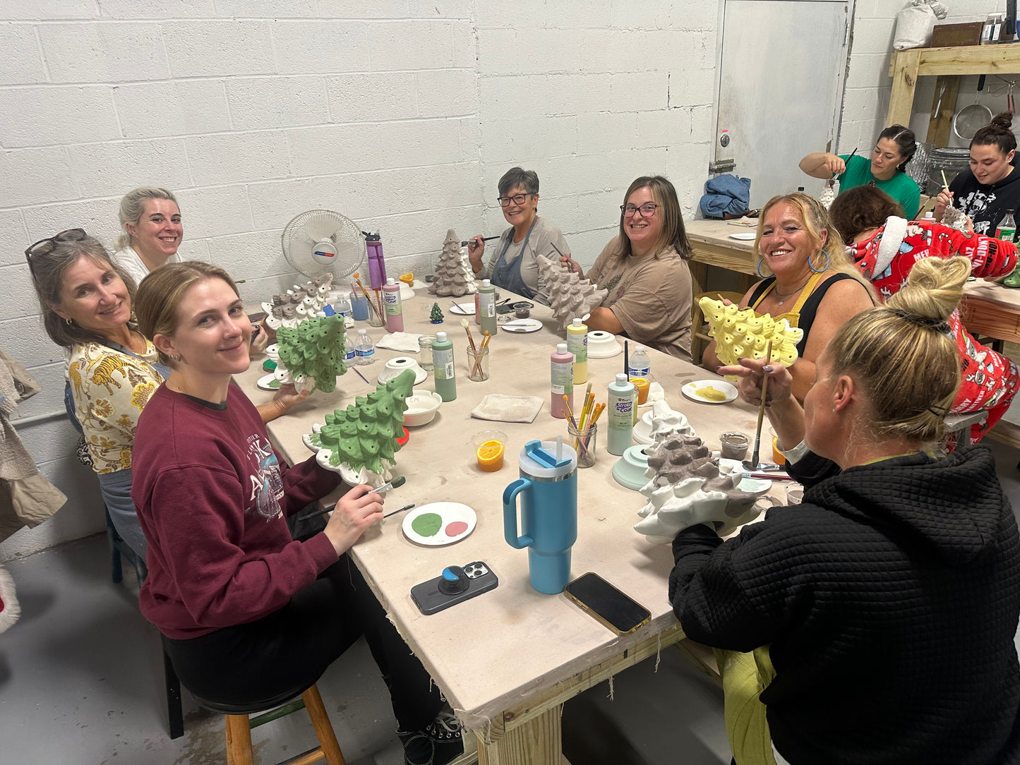 Christmas Tree Painting Party