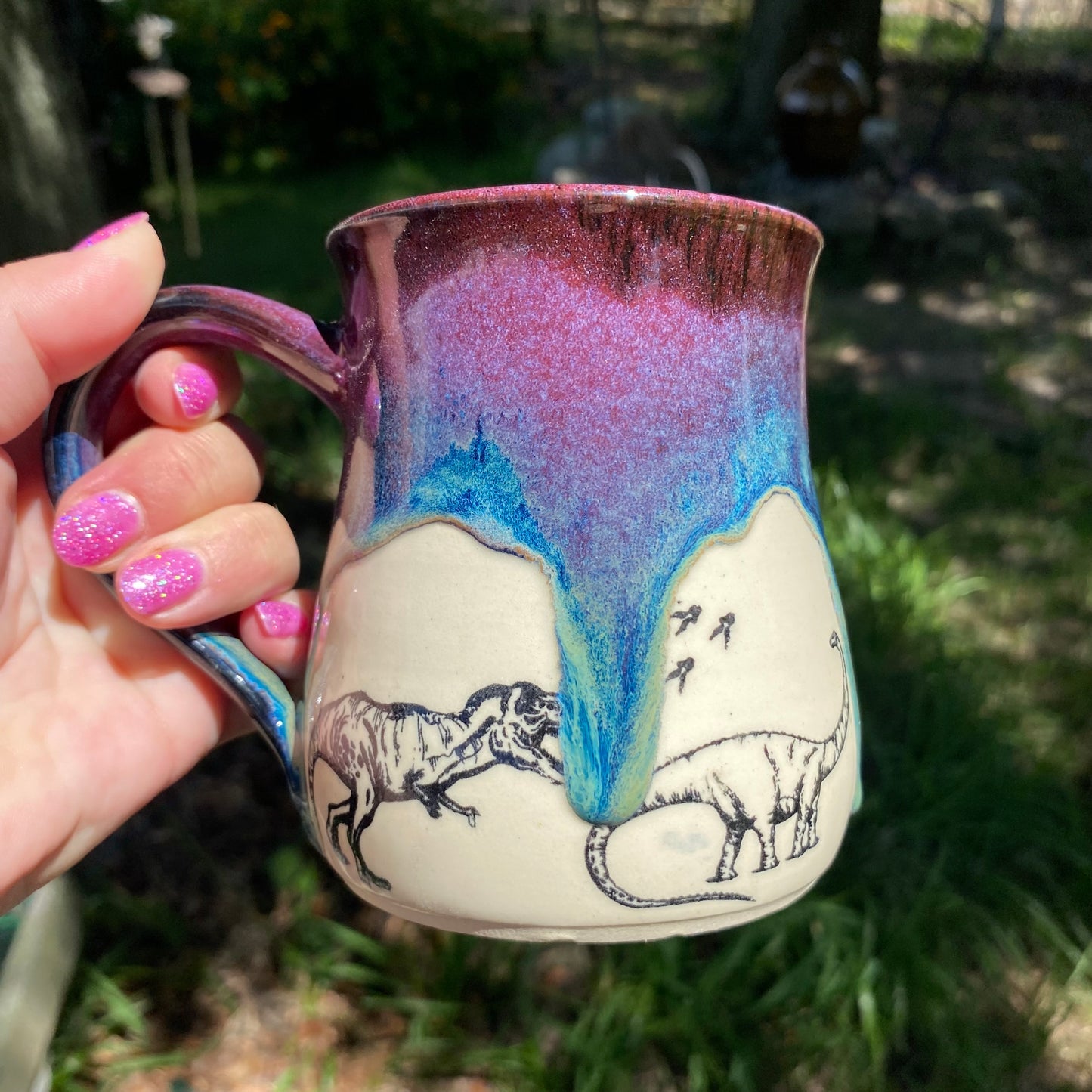 Galaxy Dino Mug - Pre Order