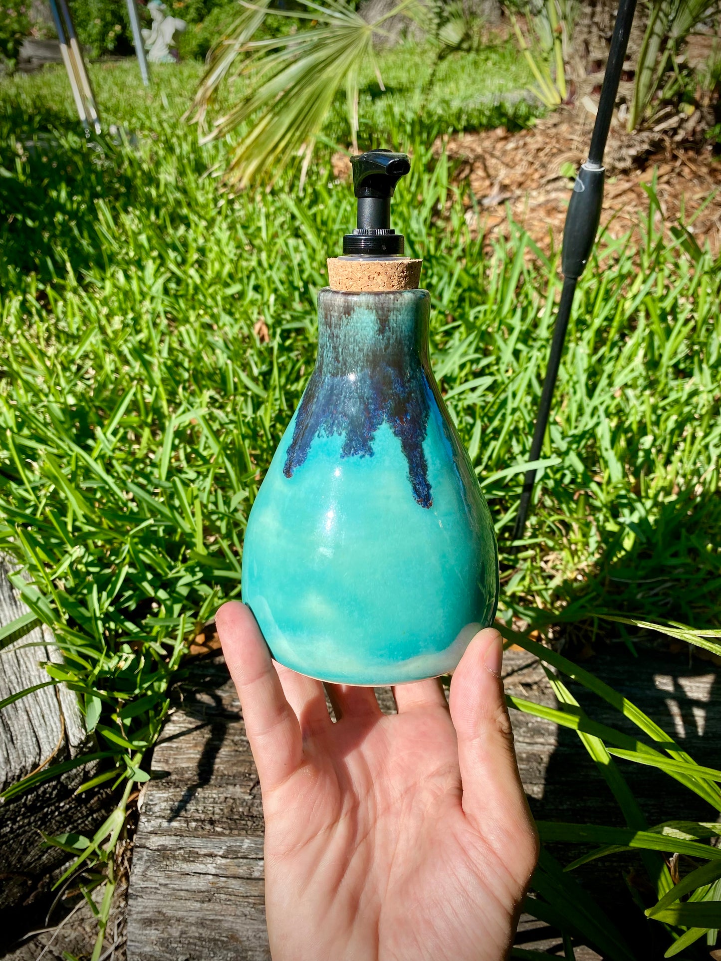 Squid Ink Soap Dispenser