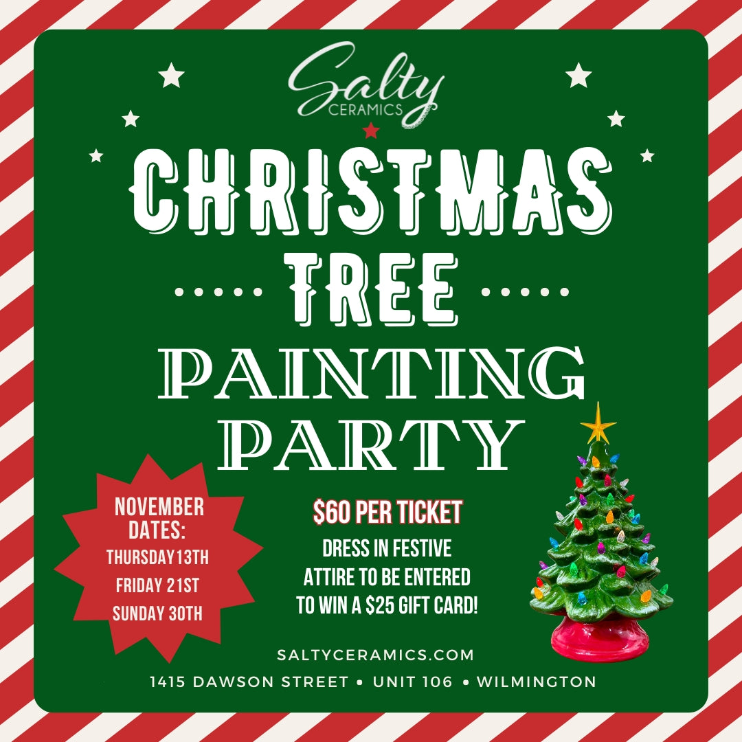 Christmas Tree Painting Party