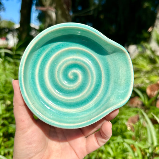 Turquoise Spoon Rest - Pre Order