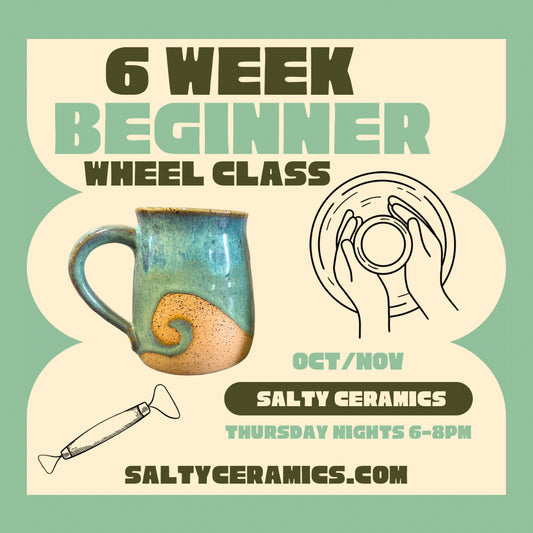 6 Week Wheel Beginner Throwing Class