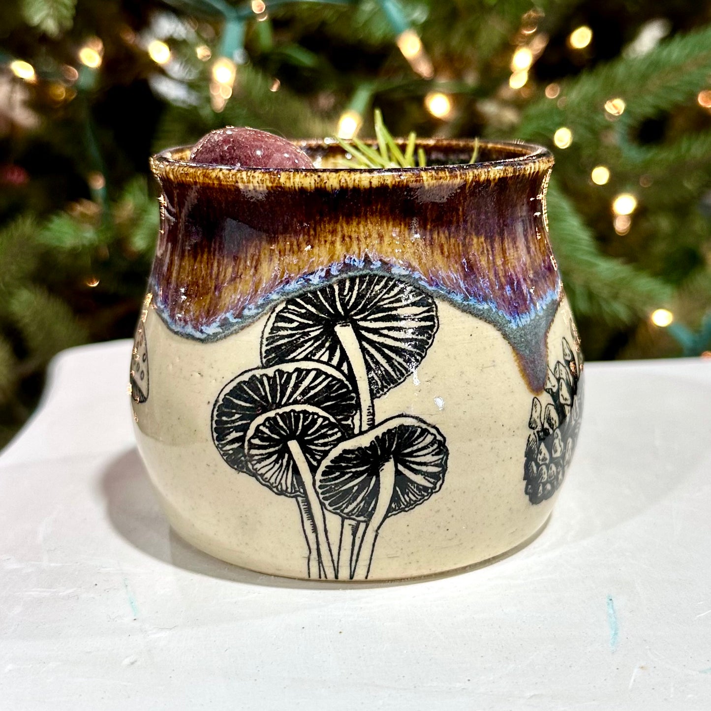 Mushroom/Woodland Candle