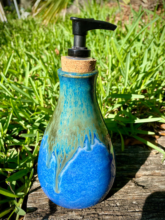 Indigo Drip Soap Dispenser Pre-Order
