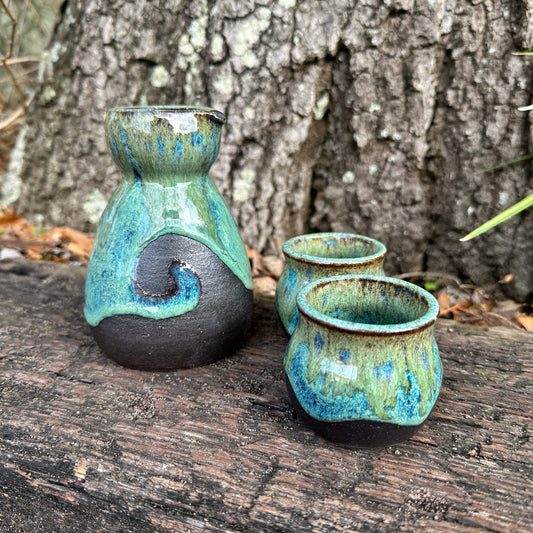Pearl White Sake Set - Pre Order