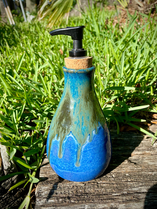 Indigo Drip Soap Dispenser Pre-Order