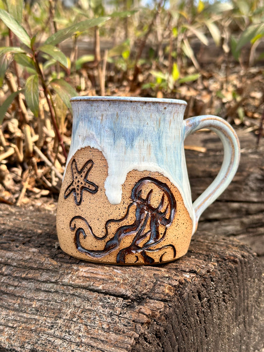 Pearl Sea Life Mug - preorder