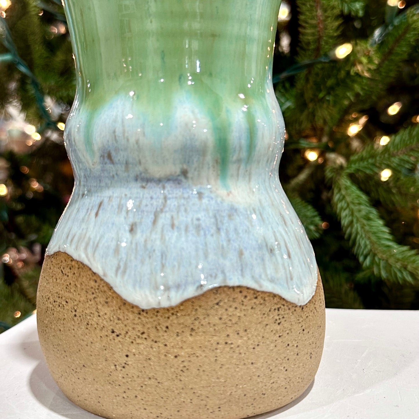 Pearl Green Vase