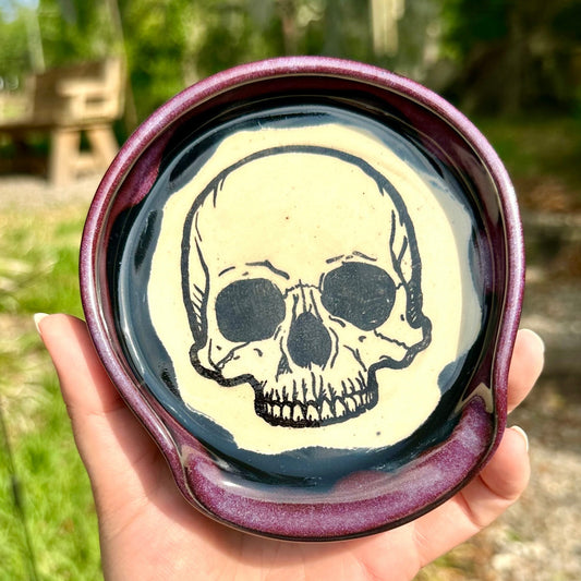 Skull Spoon Rest - Pre Order