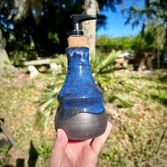 Indigo Blue Soap Dispenser Pre-Order