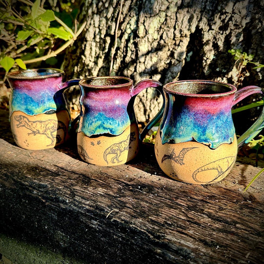 Galaxy Dino Mug - Pre Order