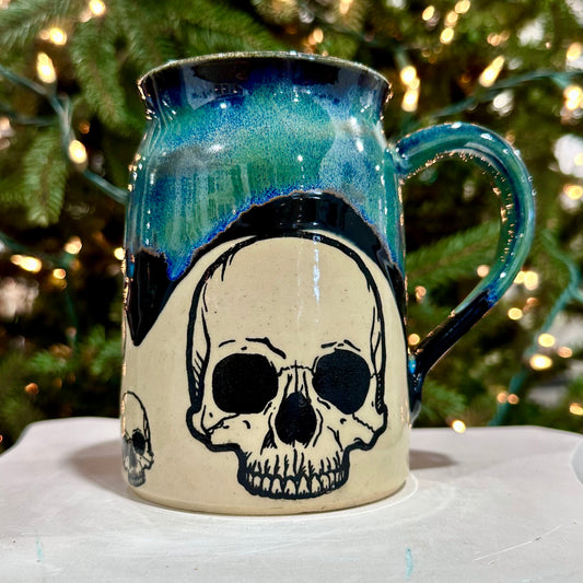 Galaxy Skull Mug