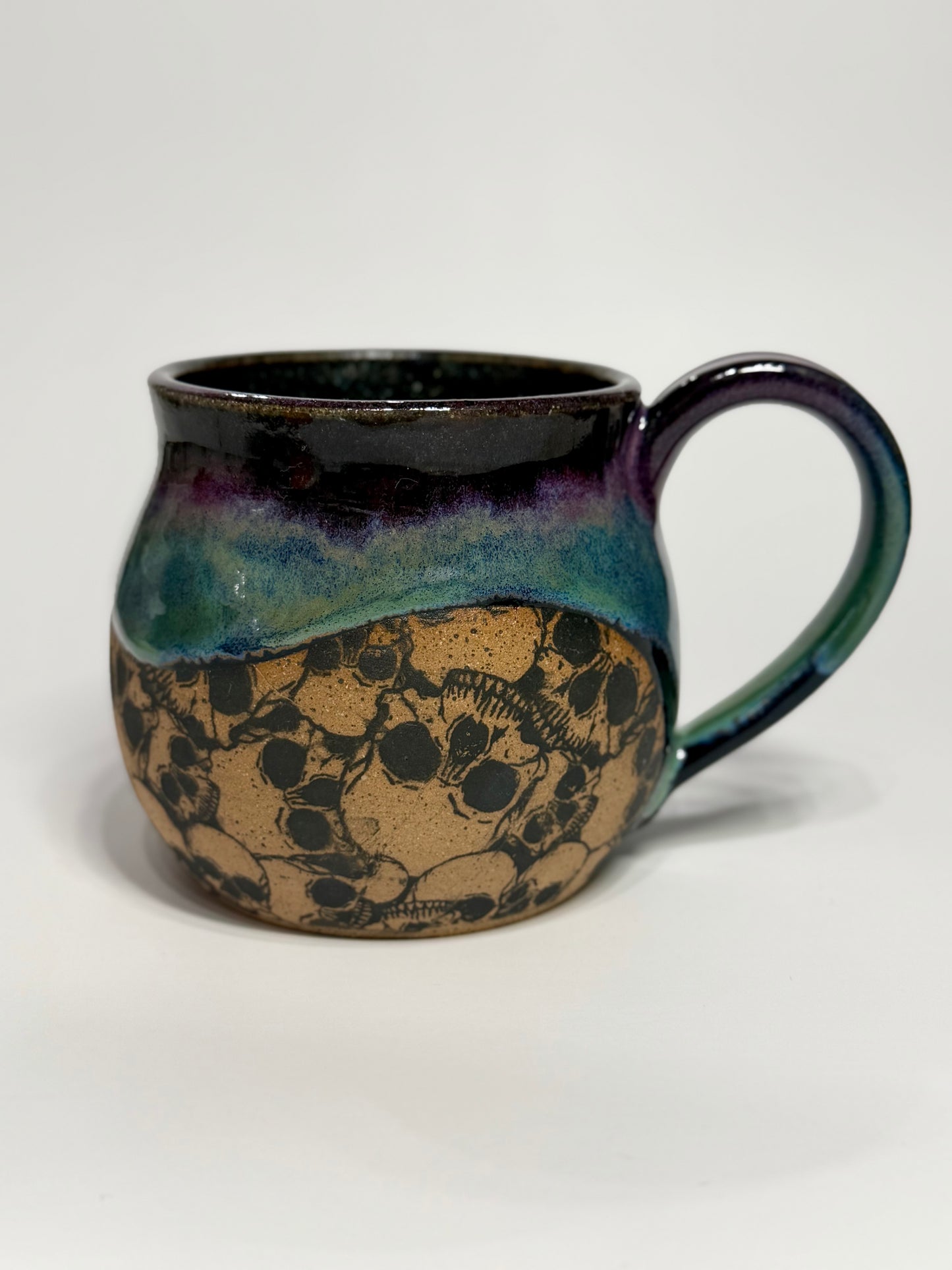 Galaxy Skull Wrap Mug