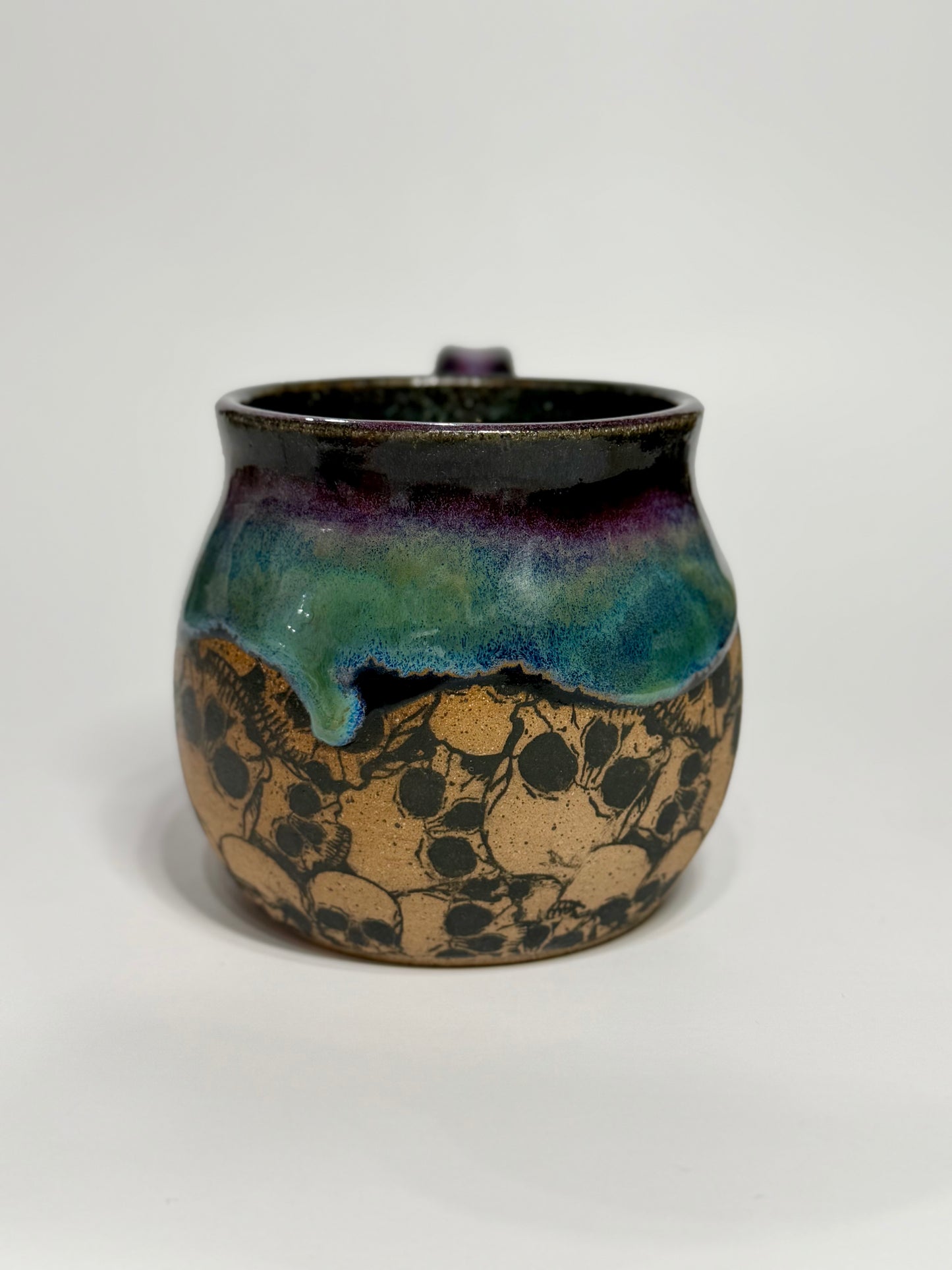 Galaxy Skull Wrap Mug