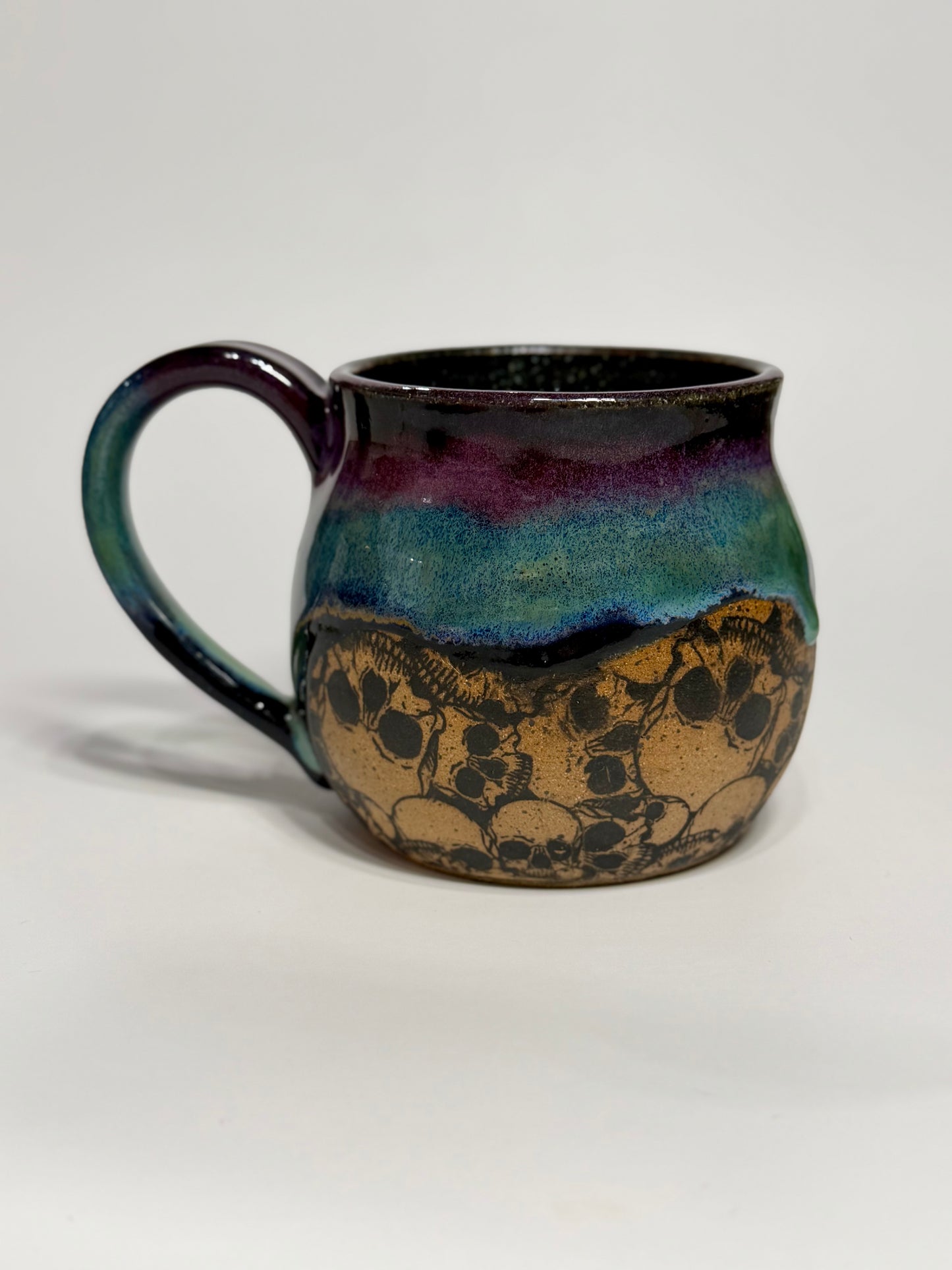 Galaxy Skull Wrap Mug