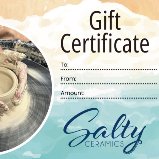 Salty Ceramics Gift Card