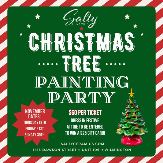 Christmas Tree Painting Party