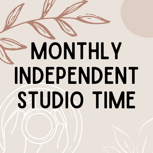 Monthly Independent Studio Time